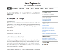 Tablet Screenshot of kenpeplowski.com